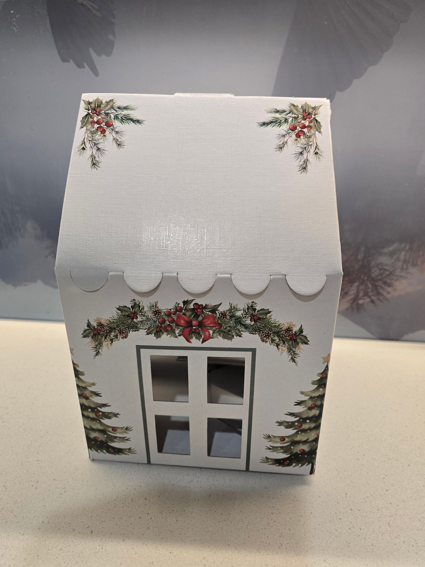 A Medium Gift Box for Christmas.